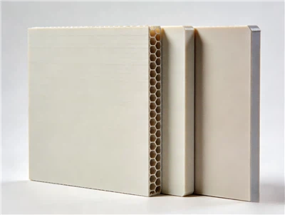 แผงแกนรังผึ้งเปรียบเทียบกับบอร์ดพลาสติกแข็งได้อย่างไร